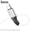 hoco. X86 Type-C Silicone Charging Cable 78000 Red