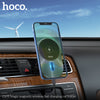 hoco. CA91 Magic Magnetic Wireless Fast Charging Car Mount 53465 Gray