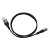 hoco. X38 Apple Nylon Braid Charging Cable Black