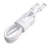 hoco. X51 Type-C to Type-C high-power 100W charging data cable white (L=2M)