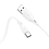 hoco. X61 Type-C UBE Silicone Charging Data Cable White