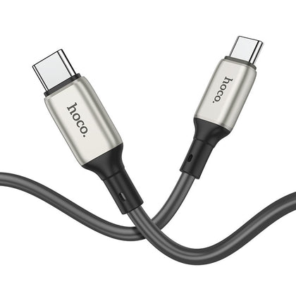 hoco. X66 Type-C to Type-C 60W charging data cable Grey