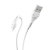hoco. X37 iPhone Lightning Anti-Bending Charging Cable 1M White