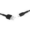 Hoco. X20 iPhone Quick Charge Data Cable Black (L=2M)