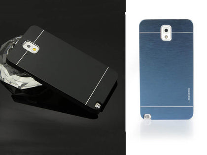 Motomo Metal Case for Samsung N9000 Galaxy Note 3 Black or Blue