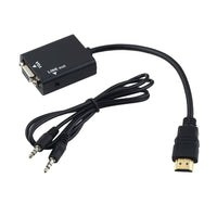 1080p HDMI to VGA Converter Adapter With Audio