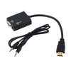 1080p HDMI to VGA Converter Adapter With Audio