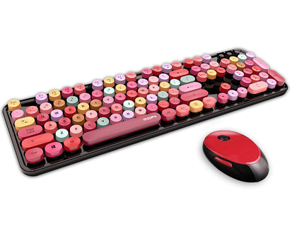 Wireless Mixed Colour Keyboard