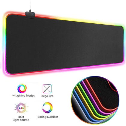 LED soft Mouse Pad - 400*900*4mm