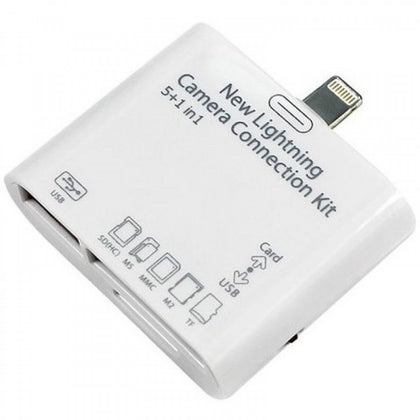 5 in 1 Lightning USB Camera Connection Kit