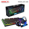 iMICE 4-in-1 Keyboard mouse pad headphone bundle