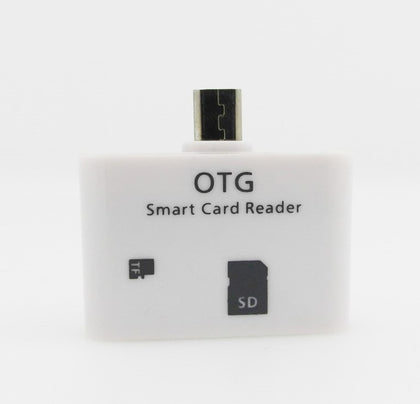 OTG Card Reader Connection Kit Micro USB