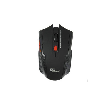 Wireless Gaming Mouse with USB Receiver W4 - Black